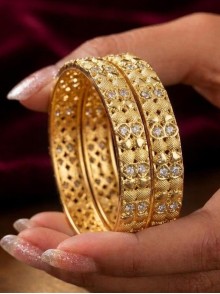 Gold Plated Bangles